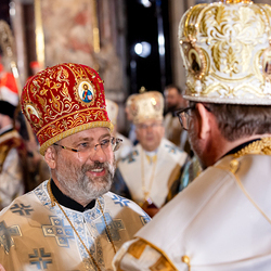 byzantinisches Pontifikalamt Stephansdom / Erzdiözese Wien/ Schönlaub byzantinisches Pontifikalamt Stephansdom