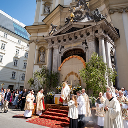 Fronleichnam 2025 / Erzdiözese Wien/ Schönlaub
