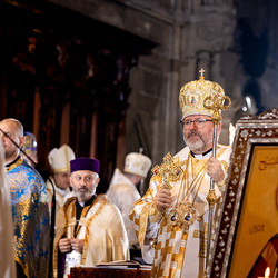 byzantinisches Pontifikalamt Stephansdom / Erzdiözese Wien/ Schönlaub byzantinisches Pontifikalamt Stephansdom
